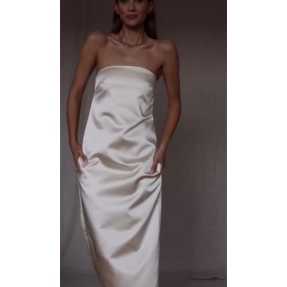 Zara Dresses & Skirts - ZARA satin effect dress